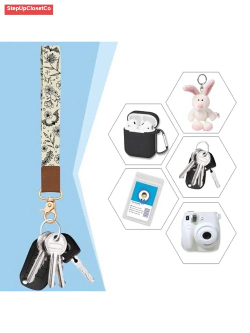 Women RFID Blocking Credit Card Holder Wallet with Wristlet Strap